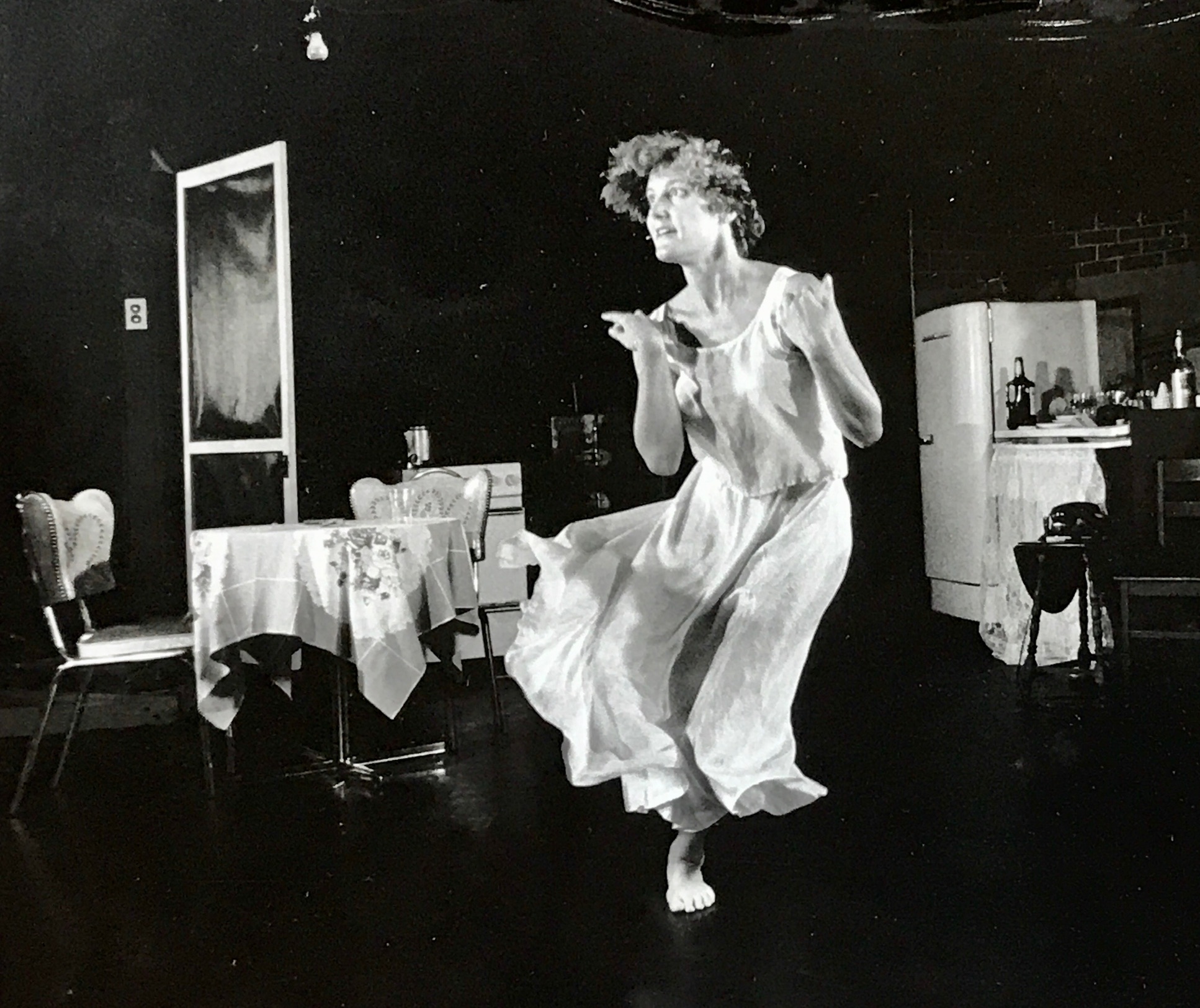 Mary Barnett performing solo