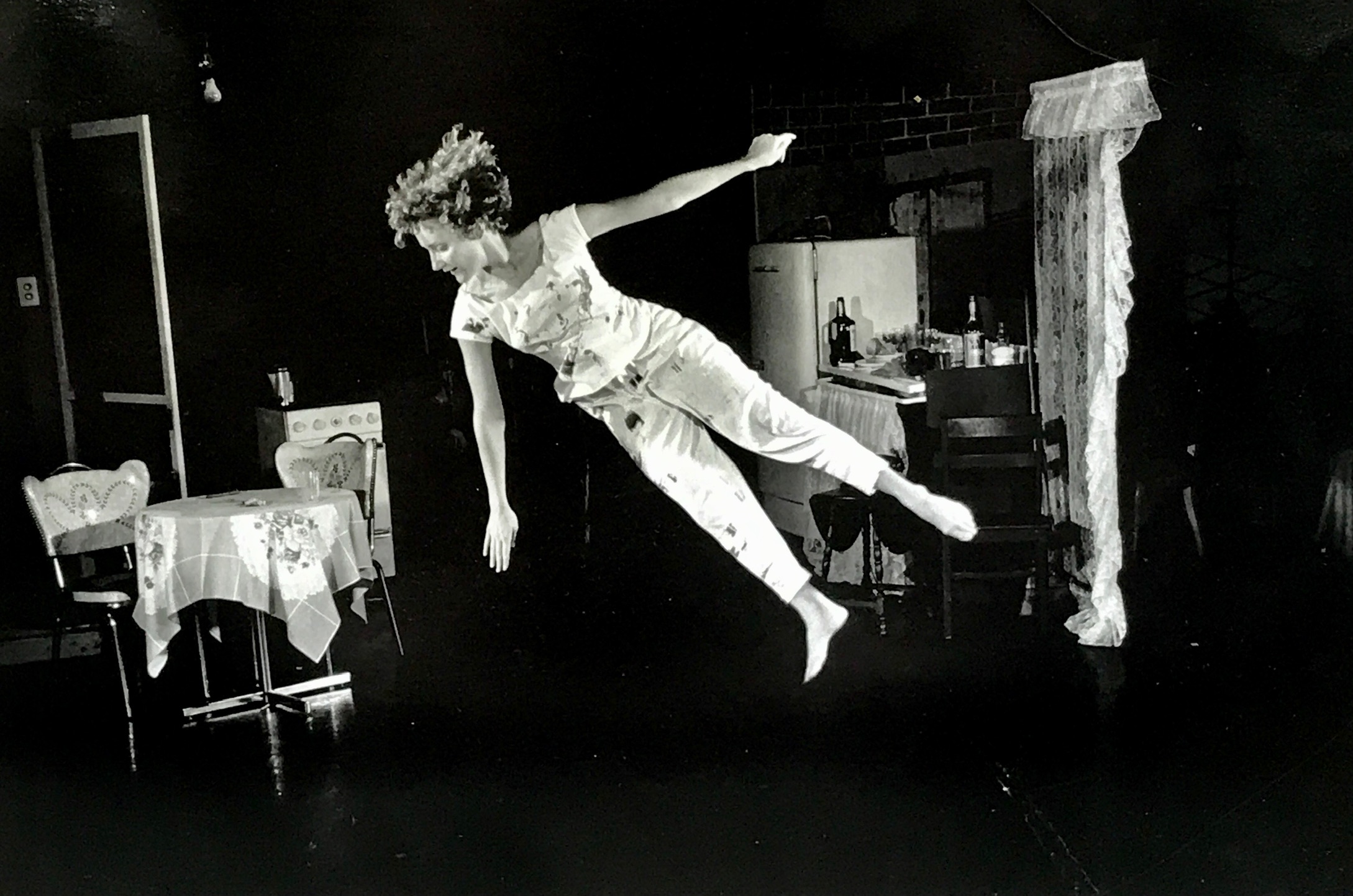 Mary Barnett performing solo